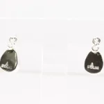 Native America Navajo Sterling Silver Turquoise Post Earring's By A. 3