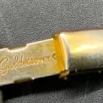 Vtg GOLDETTE Crystal & Costume Cabochon Bracelet 7