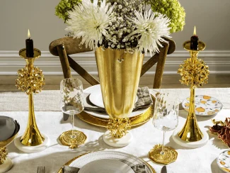 Dandelion Candleholders
