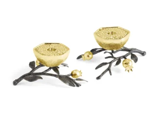 Pomegranate Candle Holders